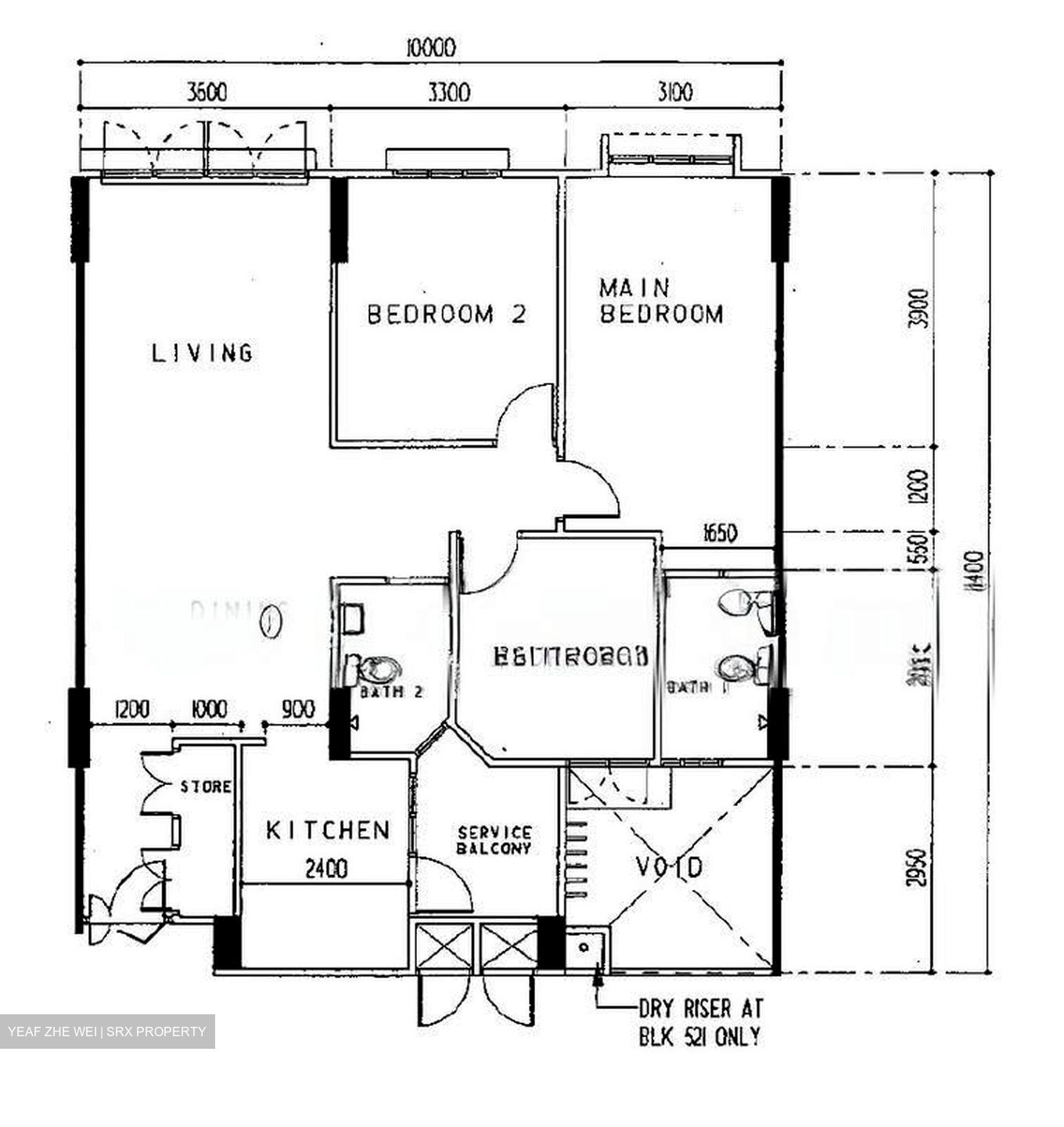 Blk 522 Fragrant Woods (Woodlands), HDB 4 Rooms #535759601
